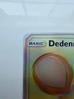 Pokemon TCG Dedenne GX 219/214 Rainbow Secret Rare Unbroken Bonds LP+ - Image 4