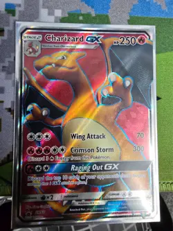 Pokemon TCG Charizard GX SM60 Sun & Moon Black Star Promo - Image 1