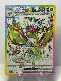 Pokemon: *Flygon ex* 222/191 [Surging Sparks] Full Art Holo - Image 1