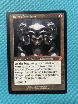 Helm of the Host the Brothers' War Retro Artifact #19 MTG - Image 1