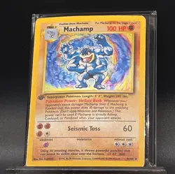 Pokemon TCG Machamp Deck Exclusives 8/102 Holo Rare 100 HP English 1st Edition - Image 2