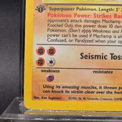 Pokemon TCG Machamp Deck Exclusives 8/102 Holo Rare 100 HP English 1st Edition - Image 5