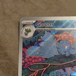 Pokemon TCG Gloom 198/197 SV03 Obsidian Flames Secret Rare Full Art Holo EN - Image 3