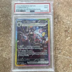 2024 POKEMON SSP EN HYDREIGON EX SPECIAL ILLUSTRATION RARE 240/191 PSA 9 - Image 1