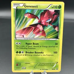 Pokemon TCG Black & White Genesect BW99 Black Star Promo HOLO LP - Image 1