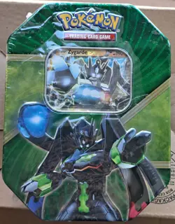 2016 Pokemon TCG Majesty Of Shiny Zygarde EX Shiny Kalos Tin New Sealed - Image 1