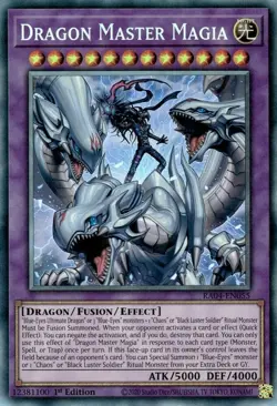 Dragon Master Magia - RA04-EN055 - Collector's Rare - 1st Edition LP Yugioh Quar - Image 1