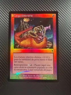 2001 MTG Odyssey - RECKLESS CHARGE (Foil) - #273 - NM+ Unplayed - Image 1