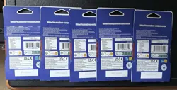 One Piece TCG OP-14 Azure Sea’s Seven Sleeved Booster Pack Lot Sealed 5x - Image 2