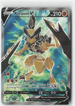 Kleavor V (Full Art) Promo SWSH: Sword & Shield Promo Cards SWSH248 NM - Image 1