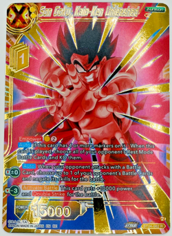 Son Goku Kaio-Ken Unleashed BT24-082 Dragon Ball Super Card Game NM - Image 1