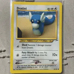 Dratini 63/105 Pokemon Neo Destiny Card - Image 1