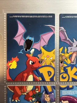 1999 Pokemon Cards TV Animation Series 1 Complete 9 card Puzzle Set - Image 2