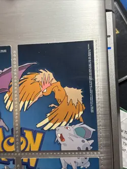 1999 Pokemon Cards TV Animation Series 1 Complete 9 card Puzzle Set - Image 4