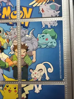 1999 Pokemon Cards TV Animation Series 1 Complete 9 card Puzzle Set - Image 5