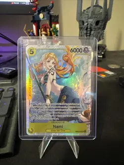 One Piece CCG Nami Heroine's Edition SR Foil Card EB03-053 NM - Image 1