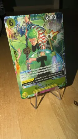 roronoa zoro OP14 / OP12-113 treasure rare exclusive french card NM - Image 2