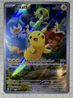 Pikachu 027 Sv: Scarlet & Violet Promo Cards Holo - Image 1