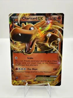 Charizard EX 11/106 Flashfire Ultra Rare Holo Pokemon Card - Image 1