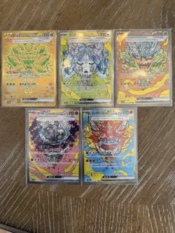 Japanese Full Art Rare Pokemon Cards Lot - Wartortle Psyduck Clefairy Many More - Image 2