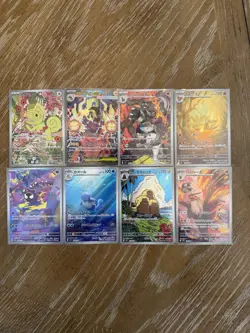 Japanese Full Art Rare Pokemon Cards Lot - Wartortle Psyduck Clefairy Many More - Image 4