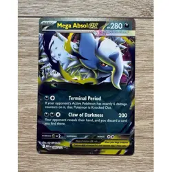 Pokemon Mega Absol ex 086/132 - ME01: Mega Evolution Double Rare Holo Card NM - Image 1