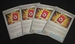 Pokemon Special Red Card - 4x - Chaos Rising 082/086 2 non holo & 2 reverse holo - Image 1