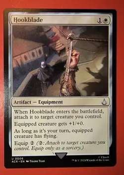 MAGIC, MTG: HOOKBLADE/ACR /UNCOMMON #0006/ NM, REGULAR FINISH - Image 1