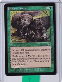 Acorn Harvest FOIL * Torment MTG - Image 1