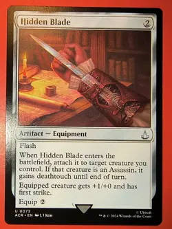 MAGIC, MTG: HIDDEN BLADE/ACR /UNCOMMON #0073/ NM, REGULAR FINISH - Image 1