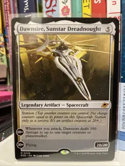 MTG - Dawnsire, Sunstar Dreadnought - M 0238 - Edge of Eternities Non Foil - Image 1