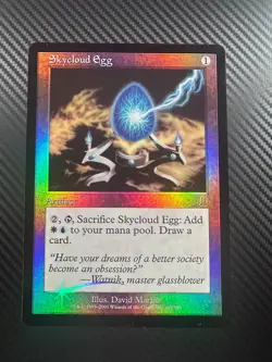 2001 MTG Odyssey - SKYCLOUD EGG (Foil) - #309 - NM - Image 1