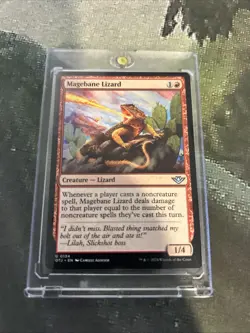MTG Magebane Lizard - Outlaws of Thunder Junction (OTJ) #134 MTG - Image 4