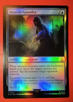 MAGIC, MTG: ASSASSIN GAUNTLET/ACR /UNCOMMON #0012/ NM, FOIL FINISH - Image 1