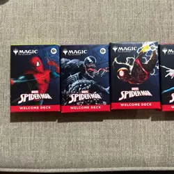 SDCC Comic-Con 2025 Magic The Gathering MTG x Spider-Man Welcome Deck Set - Image 2