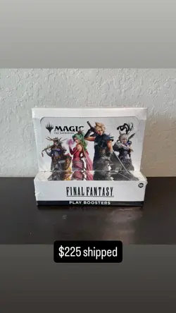 Magic: The Gathering Final Fantasy Play Booster Box Brand New Sealed MTG D7 - Image 1