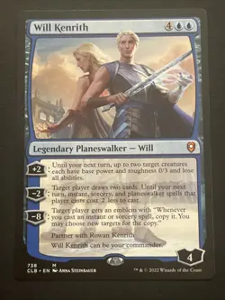 x1 Will Kenrith - Deck Exclusive M MTG Commander Legends: Battle for Baldur's Ga - Image 1