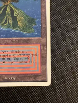 English - MTG Volcanic Island - HP - Unlimited Edition - Image 4