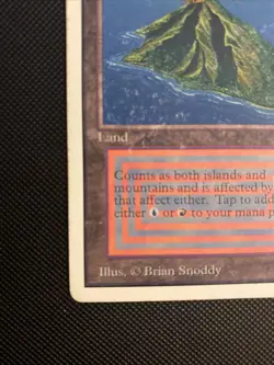 English - MTG Volcanic Island - HP - Unlimited Edition - Image 5