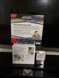Pokemon Prismatic Evolutions ETB / Booster Bundle / Poster Collection SEALED - Image 3