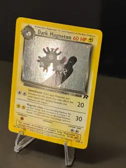 2000 Pokemon Team Rocket Dark Magneton 11/82 Holo HP - Image 2