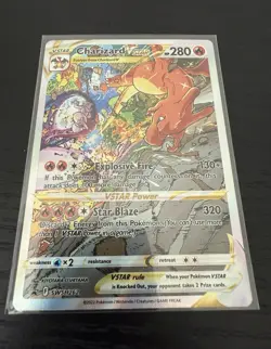 Pokemon TCG Charizard VSTAR SWSH262 Sword & Shield Promo Holo HP 280 English - Image 1