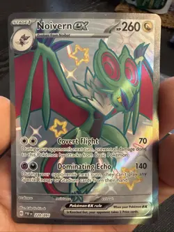 Pokemon TCG Noivern EX 220/091 Shiny Ultra Rare Holo - DC10 - Image 1
