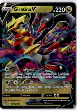 Giratina V SWSH259 Holo Promo Sword & Shield Promo Pokemon Holo Near Mint - Image 1