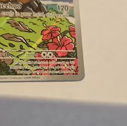 Pokemon Alolan Dugtrio Sv08 Surging Sparks Illustration Rare Holo 208/191 - Image 4