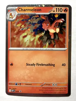 Charmeleon MEP 079 - NM Pokemon Mega Evolution Chaos Rising Holo Promo - Image 1