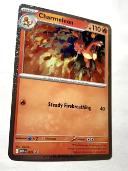 Charmeleon MEP 079 - NM Pokemon Mega Evolution Chaos Rising Holo Promo - Image 3