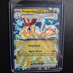 Pokemon Dragonite ex TERA 159/197 Obsidian Flames Double Rare Holo Full Art ** - Image 3
