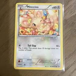 Minccino RC18/RC25 Common Legendary Treasures Pokemon NM - Image 1