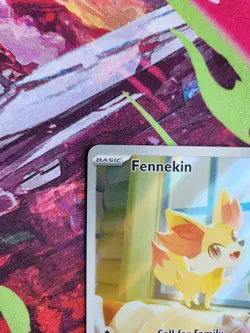 Pokemon TCG Fennekin 080 Promo Pokemon Center stamped - Image 3